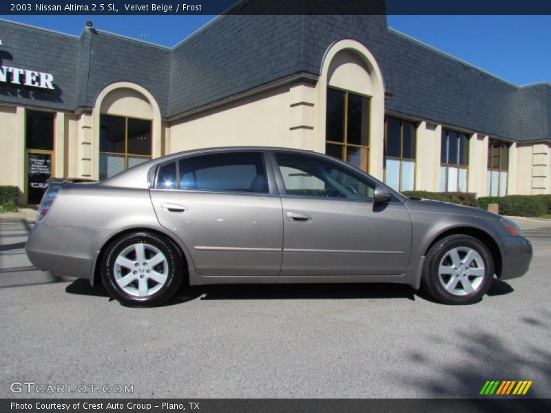 Velvet Beige / Frost 2003 Nissan Altima 2.5 SL