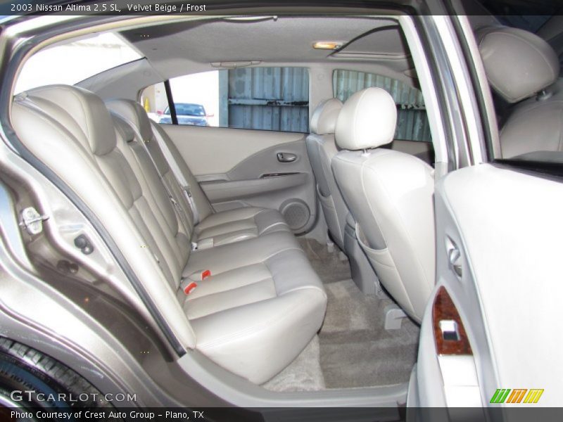 Velvet Beige / Frost 2003 Nissan Altima 2.5 SL