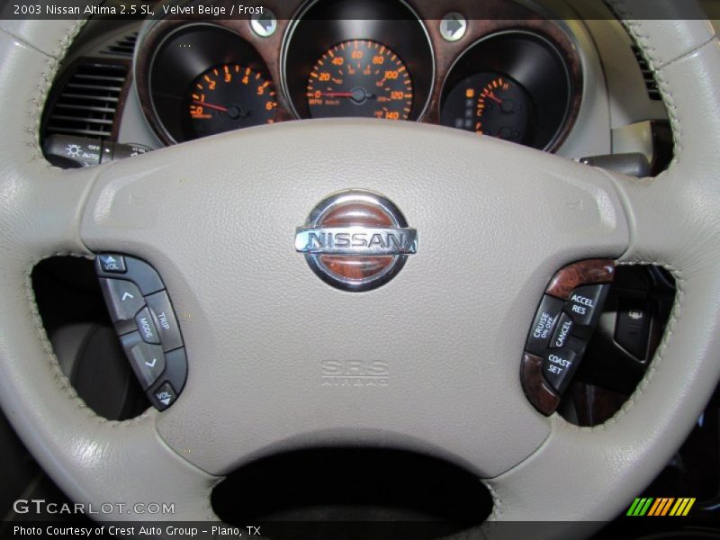 Velvet Beige / Frost 2003 Nissan Altima 2.5 SL