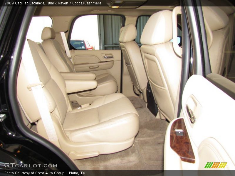 Black Raven / Cocoa/Cashmere 2009 Cadillac Escalade
