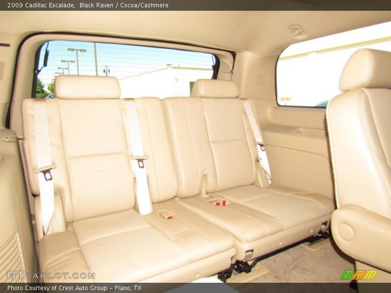 Black Raven / Cocoa/Cashmere 2009 Cadillac Escalade