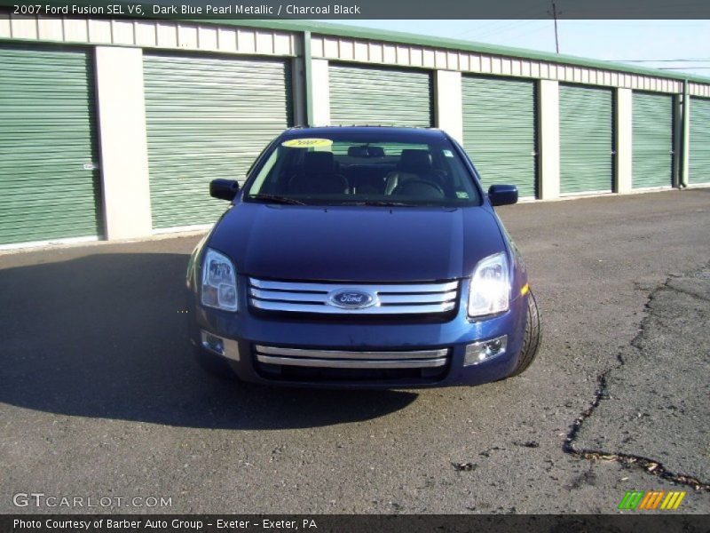 Dark Blue Pearl Metallic / Charcoal Black 2007 Ford Fusion SEL V6