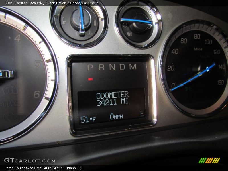  2009 Escalade   Gauges