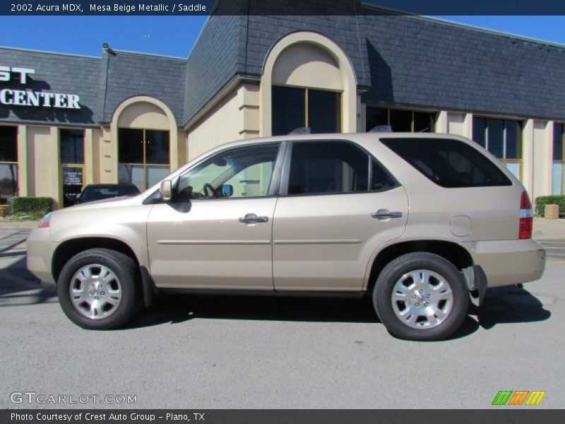 Mesa Beige Metallic / Saddle 2002 Acura MDX