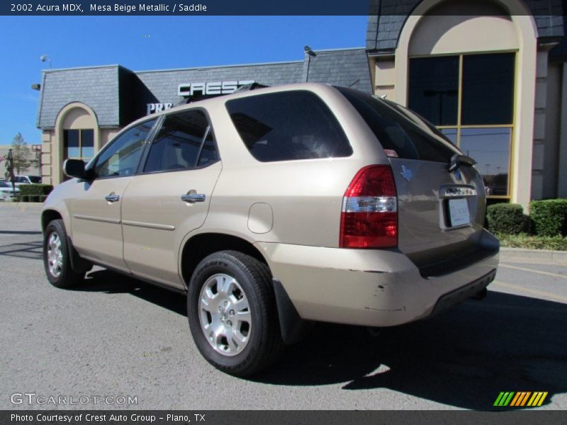 Mesa Beige Metallic / Saddle 2002 Acura MDX