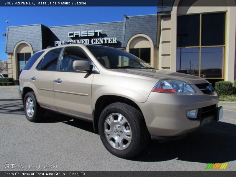 Mesa Beige Metallic / Saddle 2002 Acura MDX