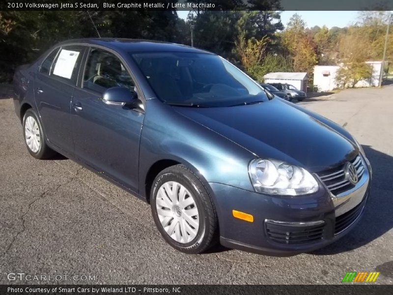 Blue Graphite Metallic / Latte Macchiato 2010 Volkswagen Jetta S Sedan