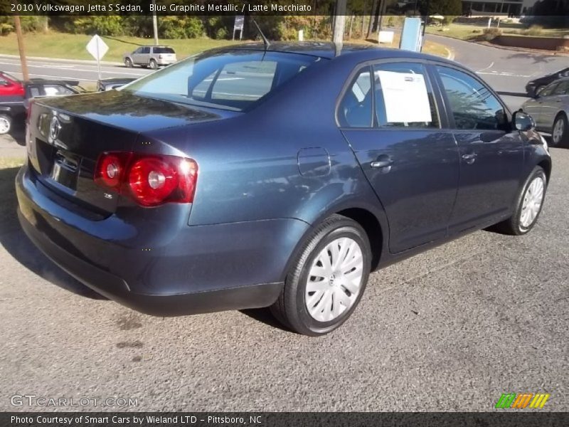 Blue Graphite Metallic / Latte Macchiato 2010 Volkswagen Jetta S Sedan