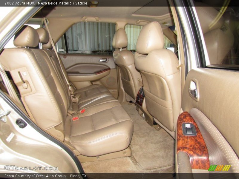  2002 MDX  Saddle Interior