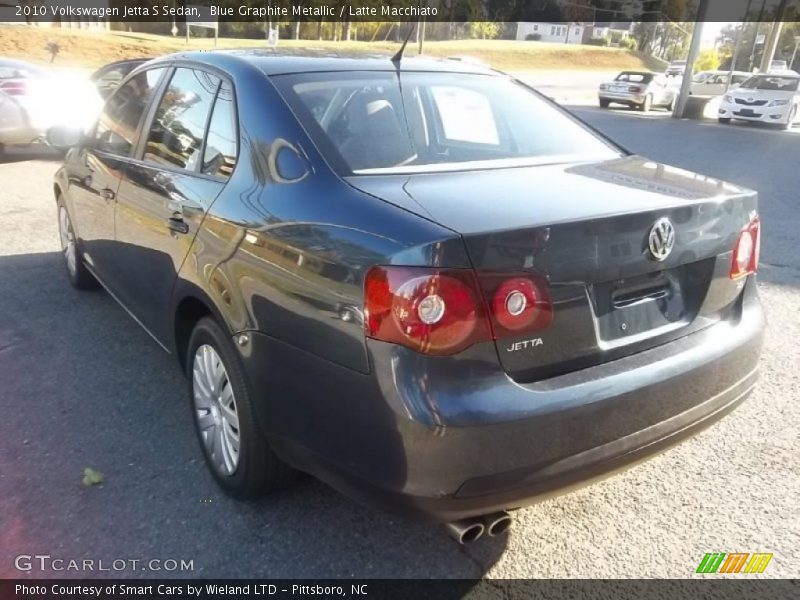 Blue Graphite Metallic / Latte Macchiato 2010 Volkswagen Jetta S Sedan