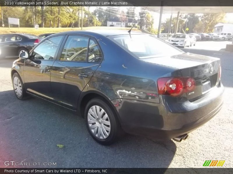 Blue Graphite Metallic / Latte Macchiato 2010 Volkswagen Jetta S Sedan