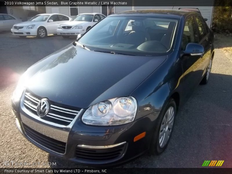 Blue Graphite Metallic / Latte Macchiato 2010 Volkswagen Jetta S Sedan