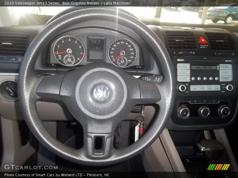 Blue Graphite Metallic / Latte Macchiato 2010 Volkswagen Jetta S Sedan