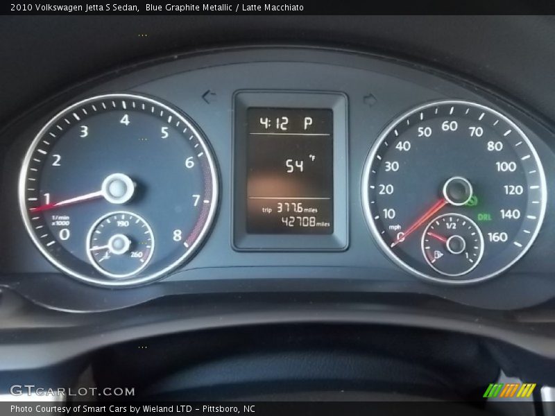 Blue Graphite Metallic / Latte Macchiato 2010 Volkswagen Jetta S Sedan