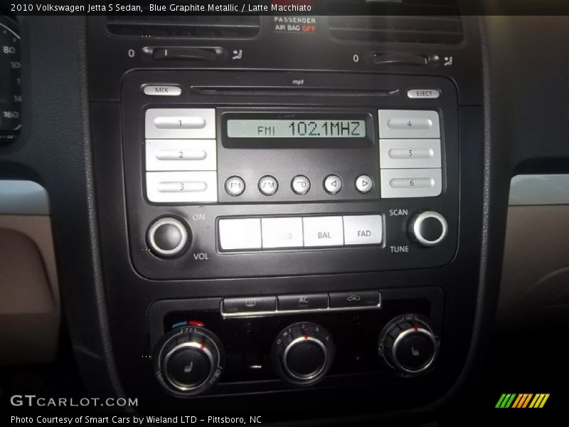 Blue Graphite Metallic / Latte Macchiato 2010 Volkswagen Jetta S Sedan