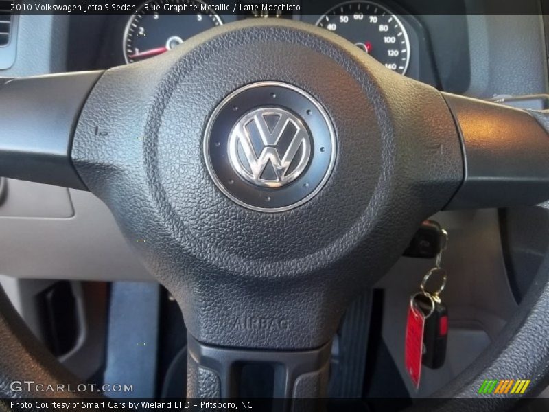 Blue Graphite Metallic / Latte Macchiato 2010 Volkswagen Jetta S Sedan