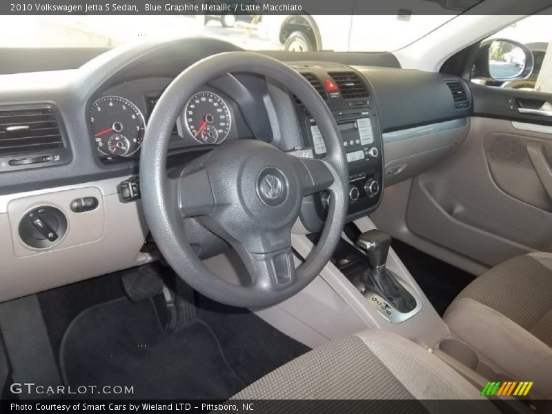 Blue Graphite Metallic / Latte Macchiato 2010 Volkswagen Jetta S Sedan
