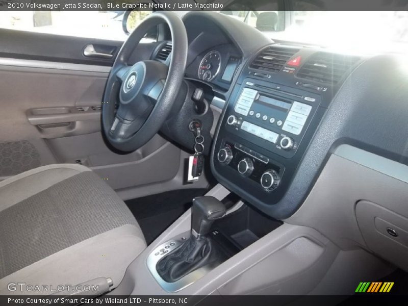 Blue Graphite Metallic / Latte Macchiato 2010 Volkswagen Jetta S Sedan
