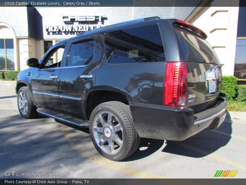 Galaxy Gray / Ebony 2010 Cadillac Escalade Luxury