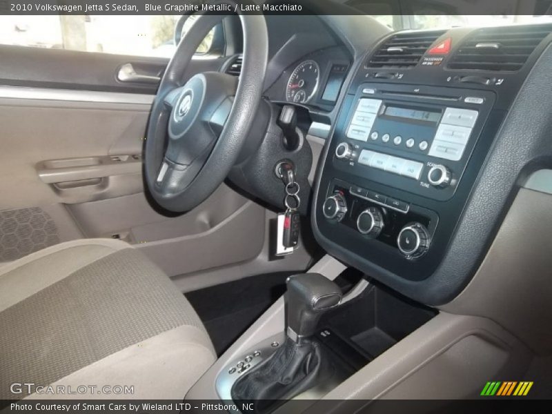 Blue Graphite Metallic / Latte Macchiato 2010 Volkswagen Jetta S Sedan