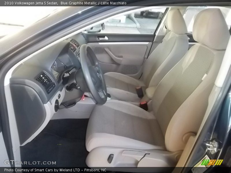 Blue Graphite Metallic / Latte Macchiato 2010 Volkswagen Jetta S Sedan