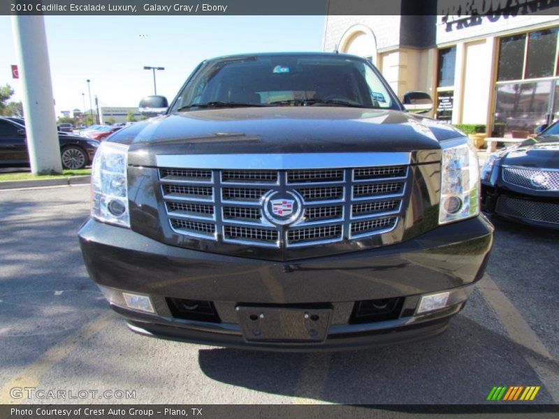 Galaxy Gray / Ebony 2010 Cadillac Escalade Luxury