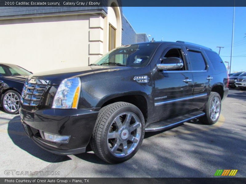 Galaxy Gray / Ebony 2010 Cadillac Escalade Luxury