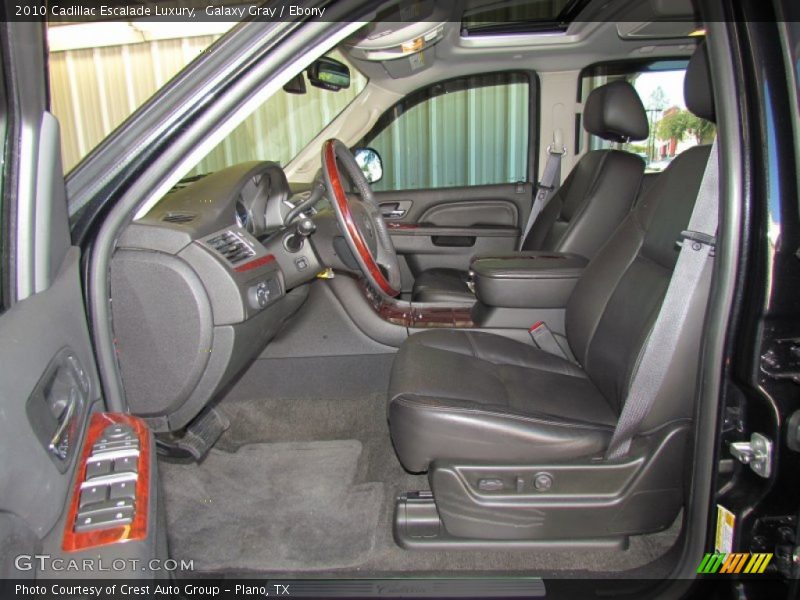 Galaxy Gray / Ebony 2010 Cadillac Escalade Luxury