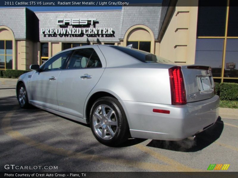 Radiant Silver Metallic / Light Gray/Ebony 2011 Cadillac STS V6 Luxury