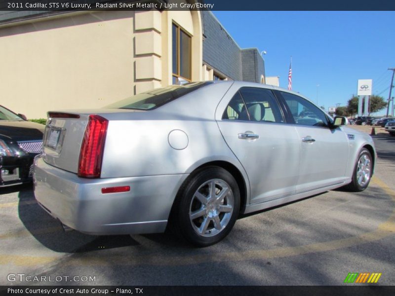Radiant Silver Metallic / Light Gray/Ebony 2011 Cadillac STS V6 Luxury