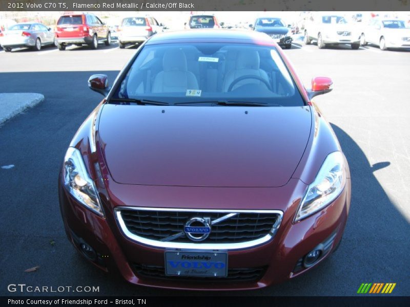 Flamenco Red Metallic / Calcite/Off Black 2012 Volvo C70 T5