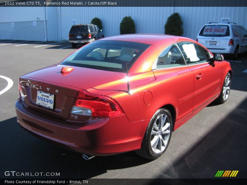 Flamenco Red Metallic / Calcite/Off Black 2012 Volvo C70 T5