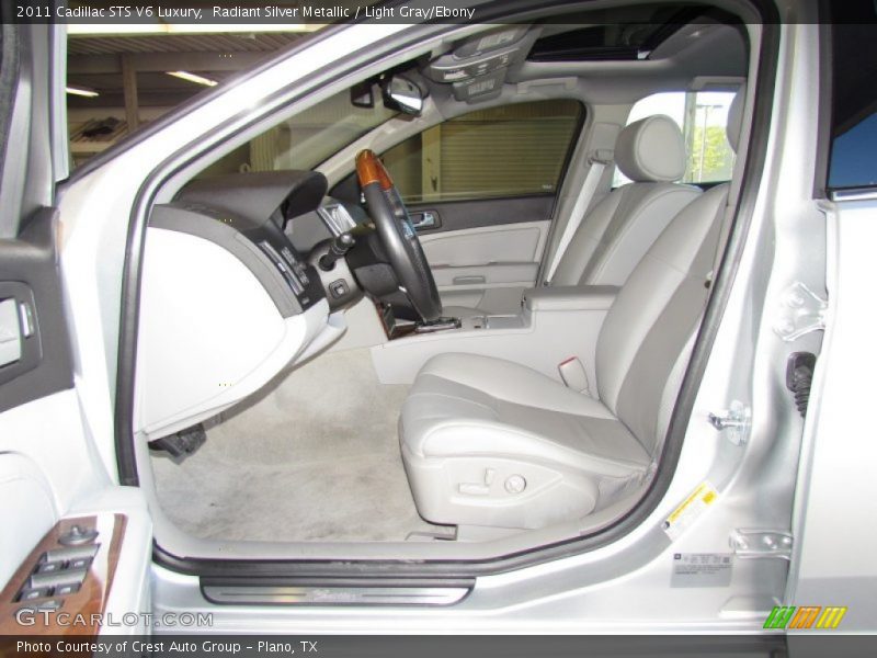 Radiant Silver Metallic / Light Gray/Ebony 2011 Cadillac STS V6 Luxury