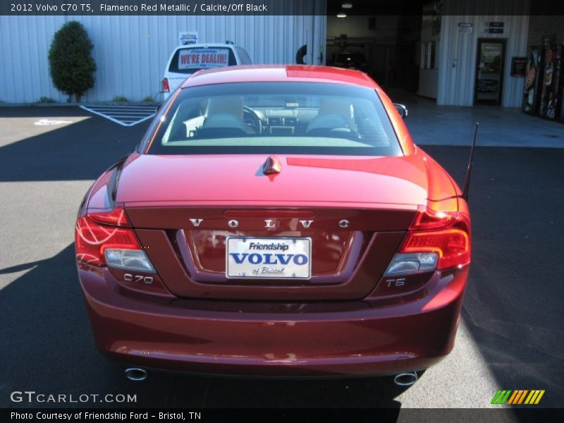 Flamenco Red Metallic / Calcite/Off Black 2012 Volvo C70 T5