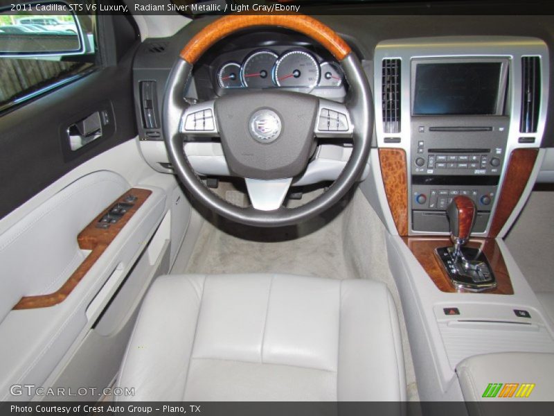 Radiant Silver Metallic / Light Gray/Ebony 2011 Cadillac STS V6 Luxury