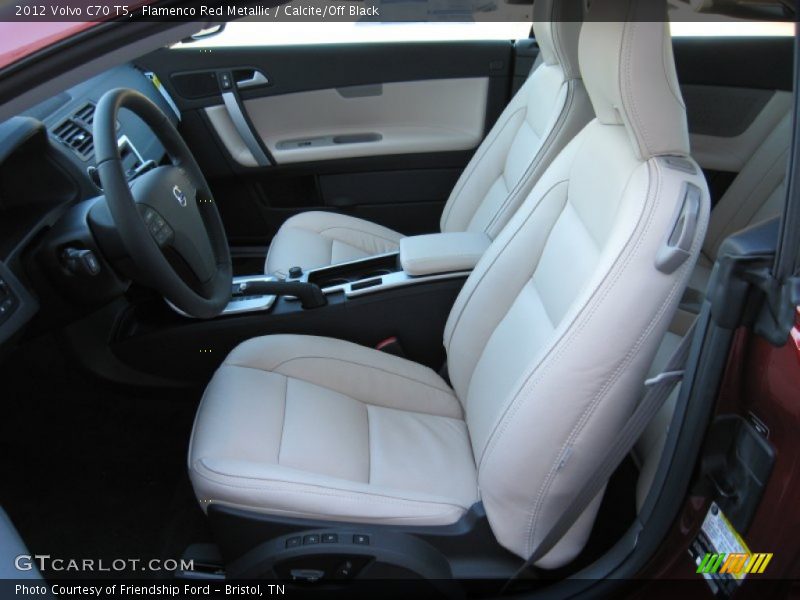  2012 C70 T5 Calcite/Off Black Interior