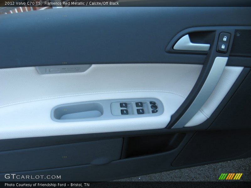 Flamenco Red Metallic / Calcite/Off Black 2012 Volvo C70 T5