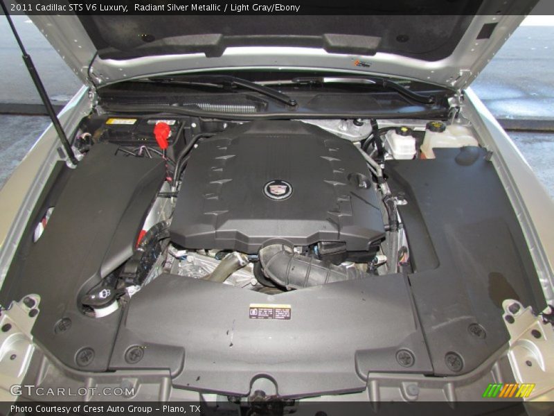 Radiant Silver Metallic / Light Gray/Ebony 2011 Cadillac STS V6 Luxury