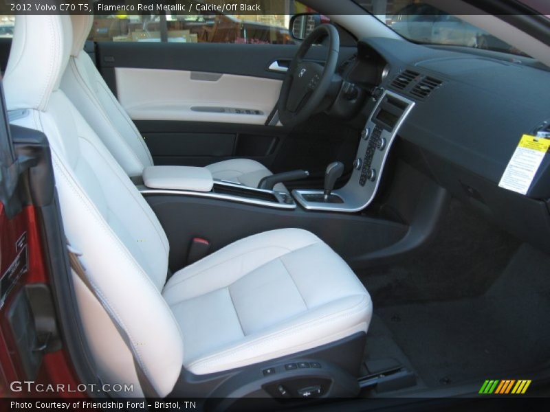  2012 C70 T5 Calcite/Off Black Interior