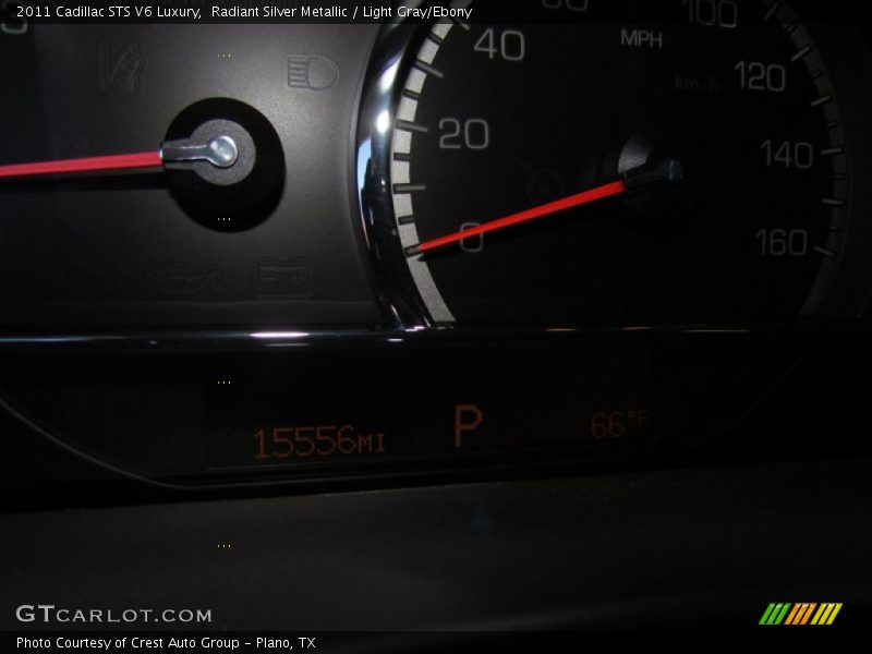Radiant Silver Metallic / Light Gray/Ebony 2011 Cadillac STS V6 Luxury