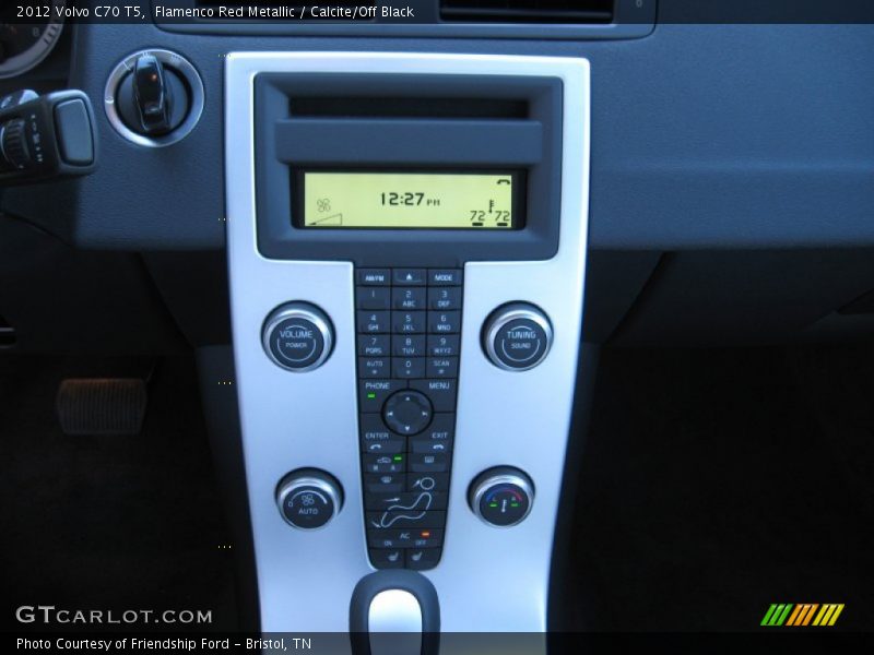 Flamenco Red Metallic / Calcite/Off Black 2012 Volvo C70 T5