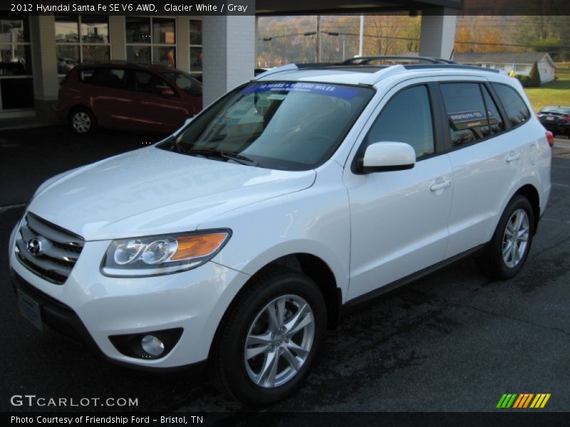 Front 3/4 View of 2012 Santa Fe SE V6 AWD