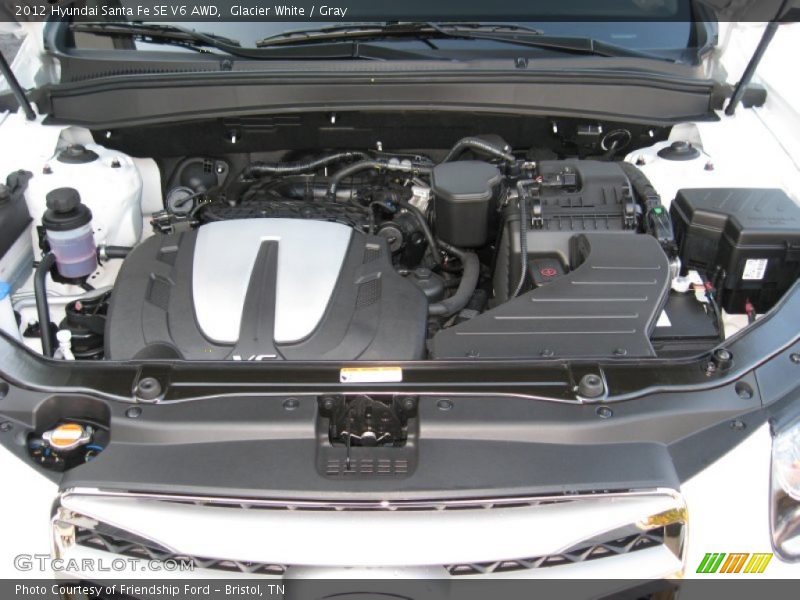  2012 Santa Fe SE V6 AWD Engine - 3.5 Liter DOHC 24-Valve V6