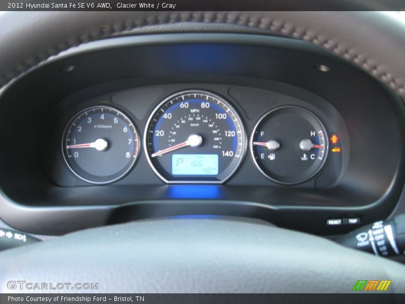  2012 Santa Fe SE V6 AWD SE V6 AWD Gauges
