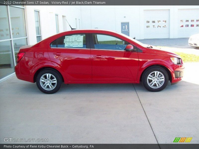  2012 Sonic LT Sedan Victory Red