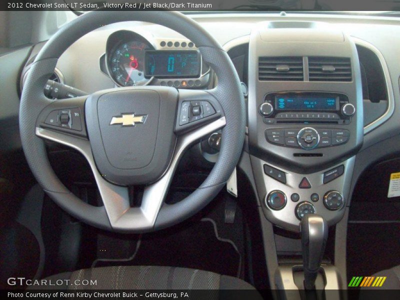Dashboard of 2012 Sonic LT Sedan