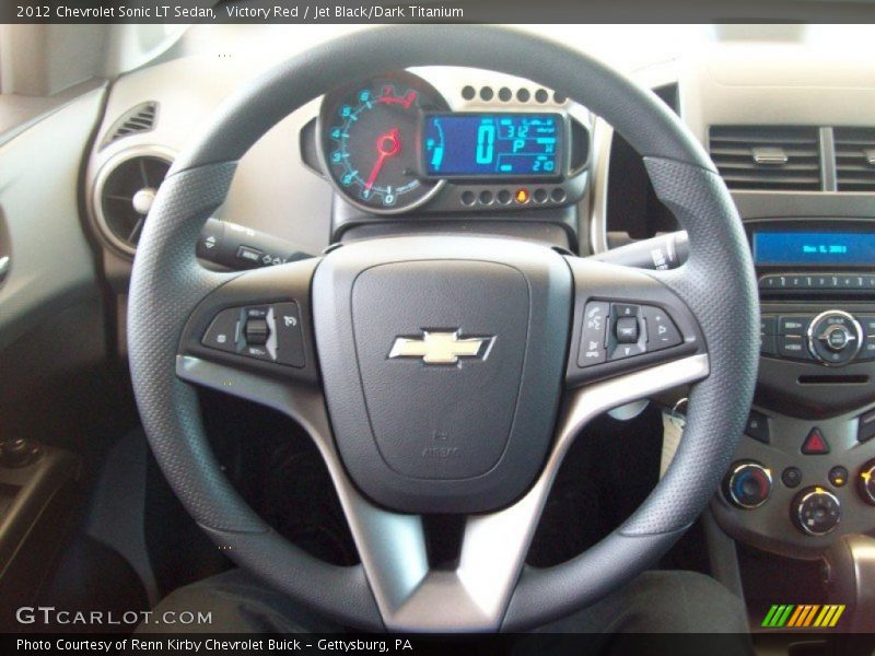  2012 Sonic LT Sedan Steering Wheel