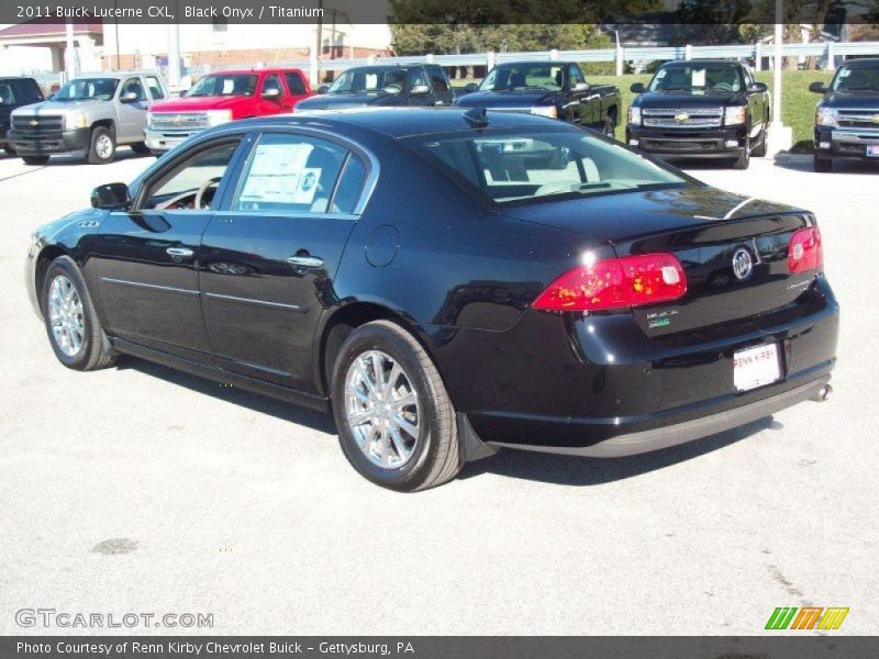 Black Onyx / Titanium 2011 Buick Lucerne CXL