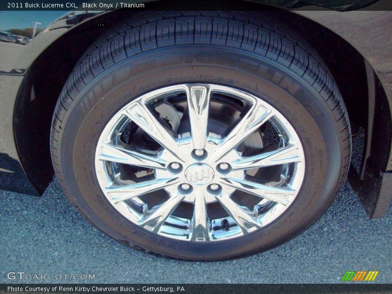 Black Onyx / Titanium 2011 Buick Lucerne CXL