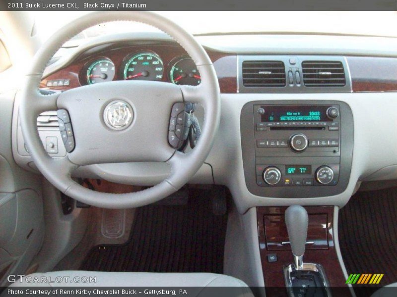 Black Onyx / Titanium 2011 Buick Lucerne CXL